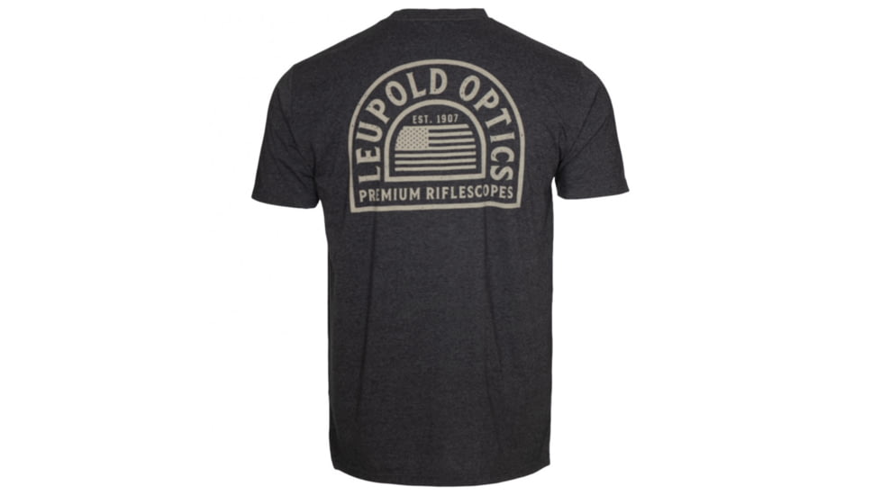Leupold Vintage Americana Tee - Men's, Charcoal, M, 187809