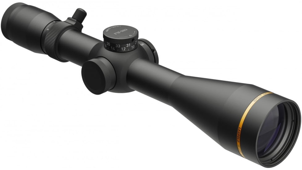 Leupold VX-4HD 4-16x50mm 30mm Tube Rifle Scope, Second Focal Plane, CDS-ZL2 Side Focus Duplex, Black, 185456