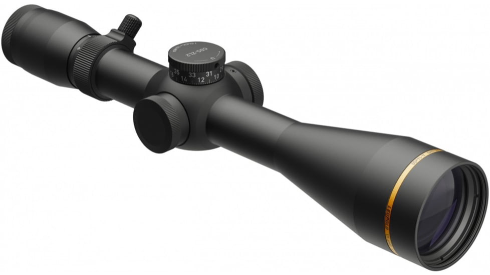 Leupold VX-4HD 4-16x50mm 30mm Tube Rifle Scope, Second Focal Plane, CDS-ZL2 Side Focus Illum FireDot Twilight Hunter, Black, 185457
