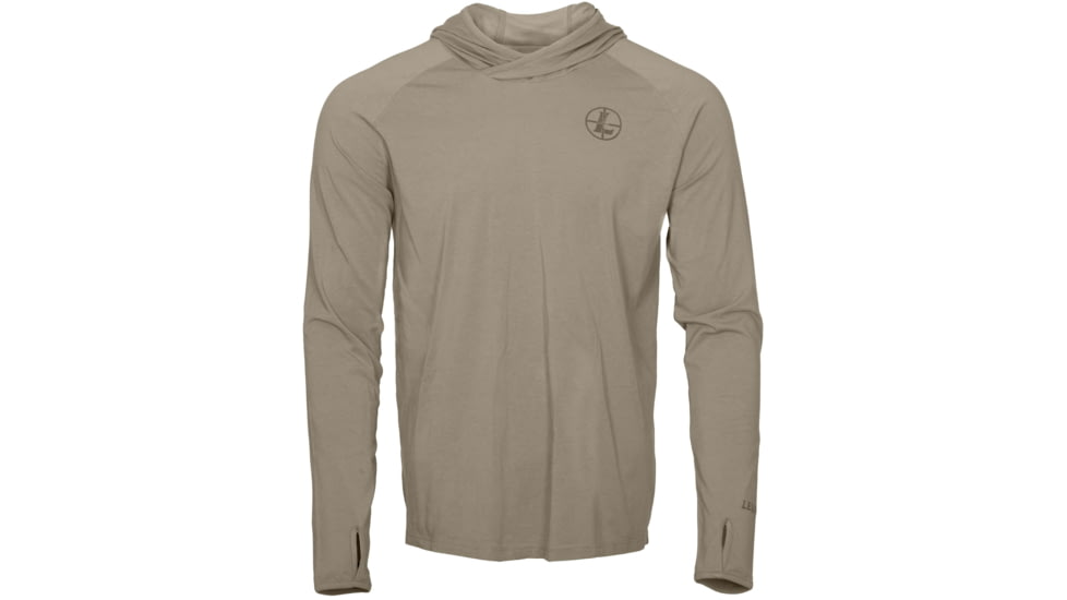 Leupold Lightweight UPF Hoodie - Men's, Sand, Large, 181147