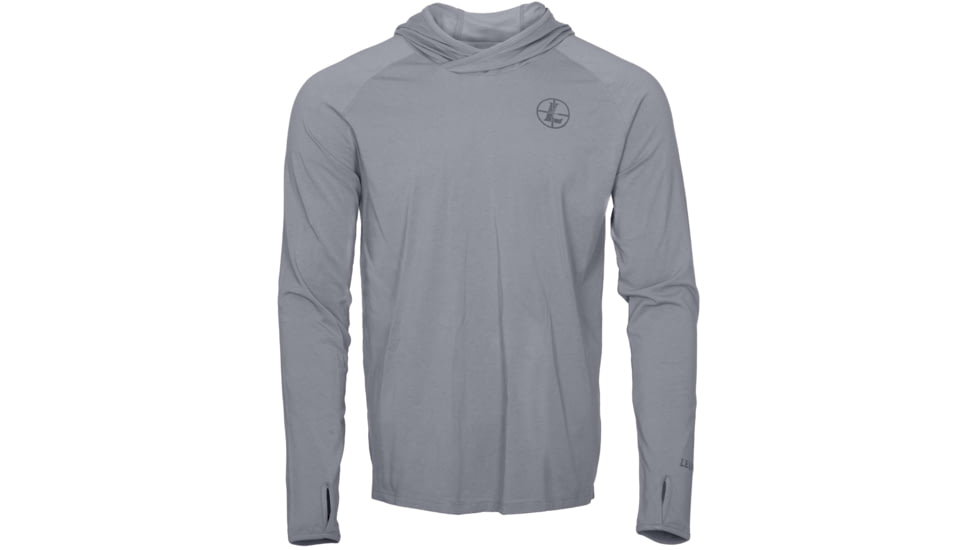 Leupold Lightweight UPF Hoodie - Men's, Slate Gray, Large, 181152