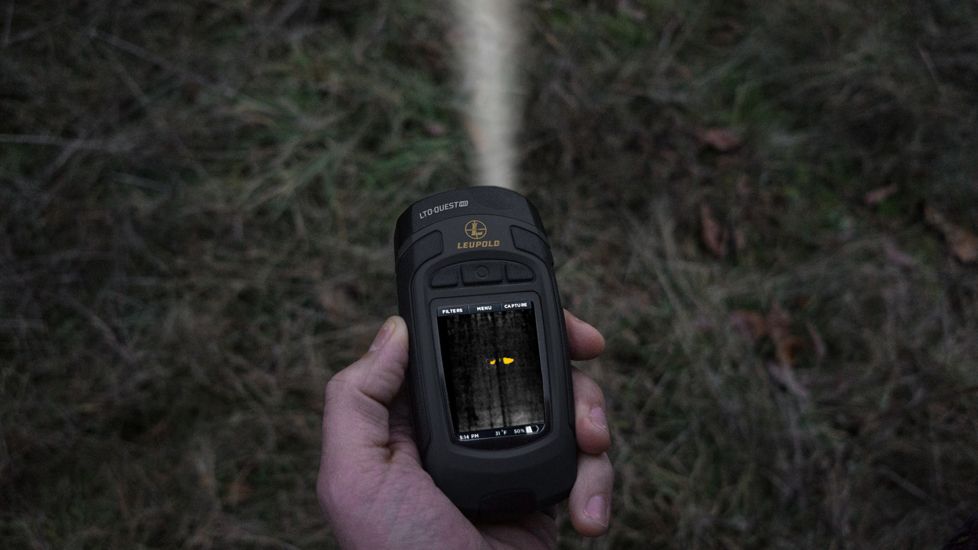 Leupold LTO Quest HD Handheld Thermal Imaging Camera, Black and Grey, 173882
