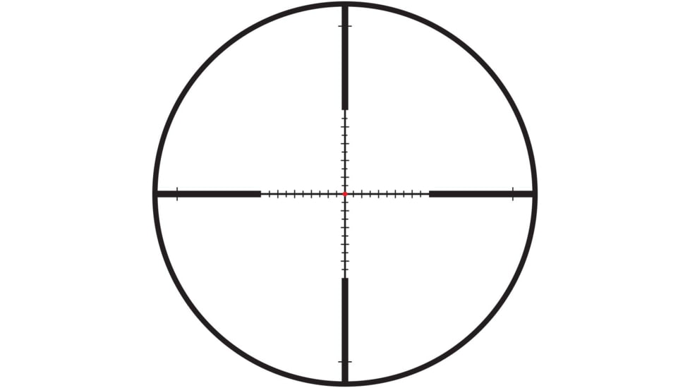 Leupold Mark 3HD 4-12x40mm Rifle Scope, 30 mm Tube, Second Focal Plane, Black, Matte, Red FireDot TMR Reticle, Mil Rad Adjustment, 180668