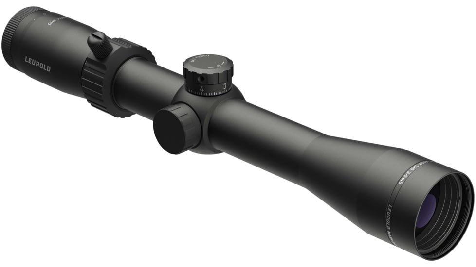 Leupold Mark 3HD 3-9x40mm Rifle Scope, 30 mm Tube, Second Focal Plane, Black, Matte, Non-Illuminated MilDot Reticle, Mil Rad Adjustment, 180665