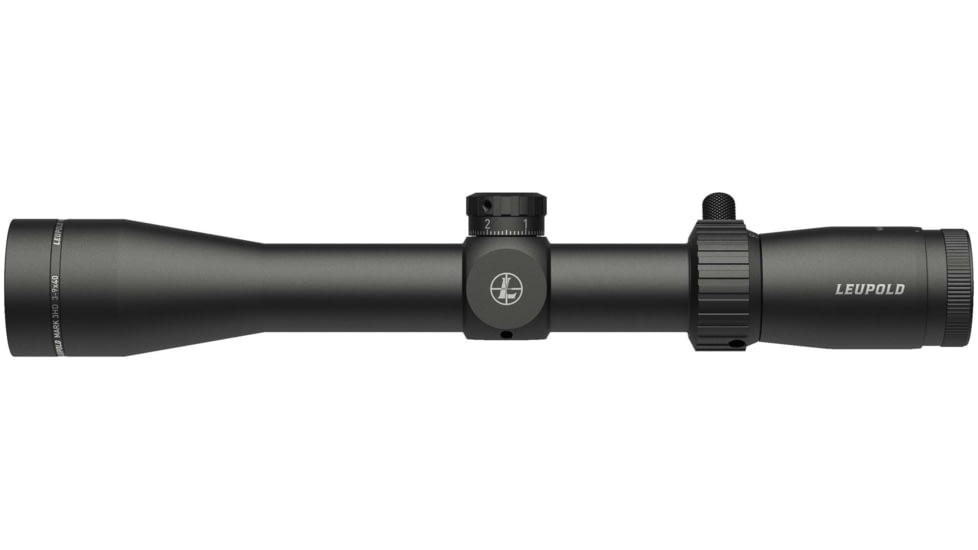 Leupold Mark 3HD 3-9x40mm Rifle Scope, 30 mm Tube, Second Focal Plane, Black, Matte, Non-Illuminated MilDot Reticle, Mil Rad Adjustment, 180665