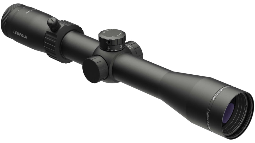 Leupold Mark 3HD 4-12x40mm Rifle Scope, 30 mm Tube, Second Focal Plane, Black, Matte, Non-Illuminated TMR Reticle, Mil Rad Adjustment, 180669