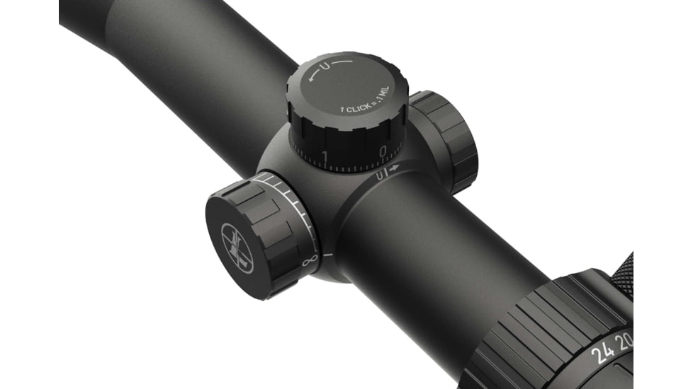 Leupold Mark 3HD 8-24x50 mm Rifle Scope, 30mm Tube, P5 Side Focus TMR, Matte Black, 180674