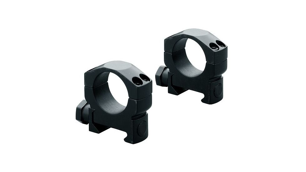Factory DEMO Leupold Mark 4 Mounting Rings, 30mm, Medium, Matte Black, Steel, 61049-DEMO