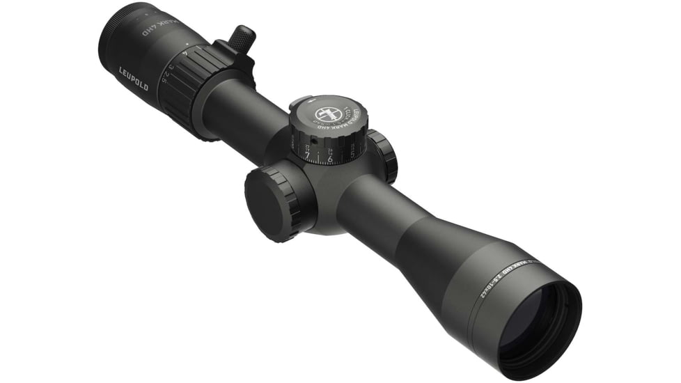 Leupold Mark 4HD 2.5-10x42 Rifle Scope, 30mm Tube, First Focal Plane, Illum. TMR, Black, Small, 183738