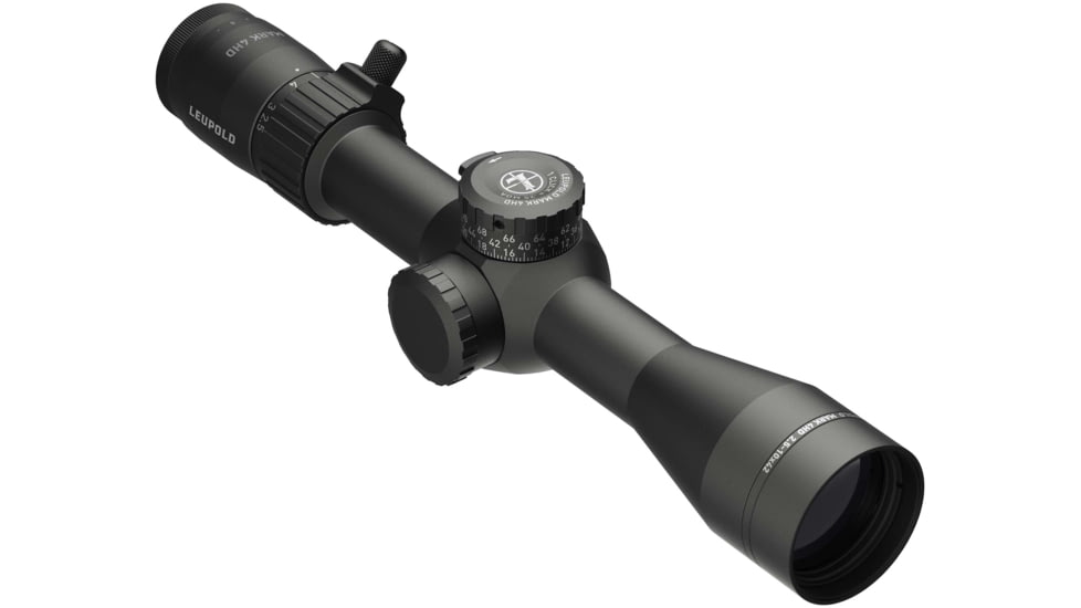 Leupold Mark 4HD 2.5-10x42 Rifle Scope, 30mm Tube, First Focal Plane, PR1-MOA, Black, Small, 183741
