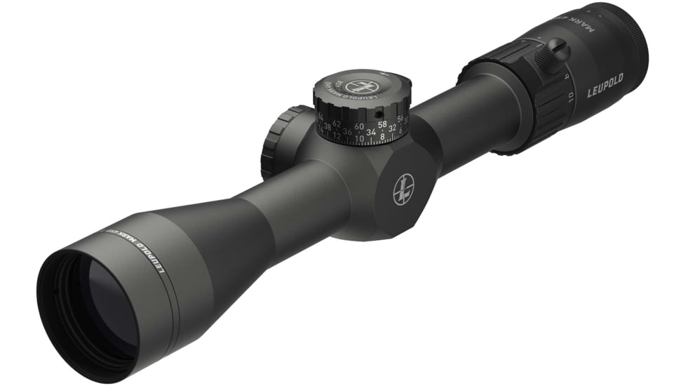 Leupold Mark 4HD 2.5-10x42 Rifle Scope, 30mm Tube, First Focal Plane, PR1-MOA, Black, Small, 183741