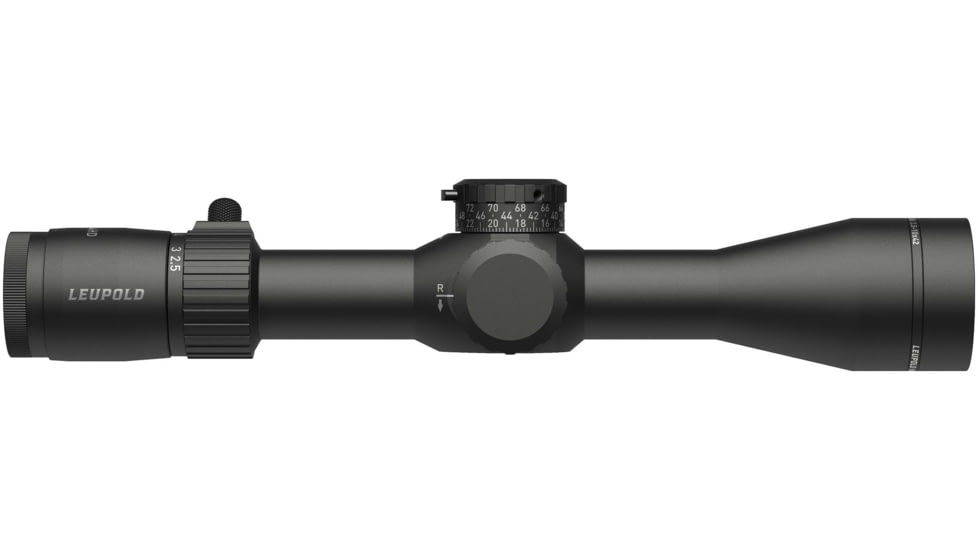 Leupold Mark 4HD 2.5-10x42 Rifle Scope, 30mm Tube, First Focal Plane, PR1-MOA, Black, Small, 183741