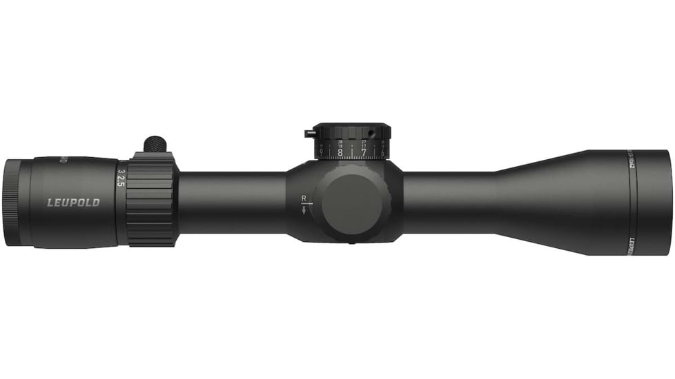 Leupold Mark 4HD 2.5-10x42 Rifle Scope, 30mm Tube, First Focal Plane, TMR, Black, Small, 183740