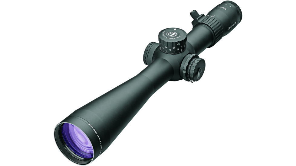 Leupold Mark 5HD 5-25x56mm Rifle Scope, 35 mm Tube, First Focal Plane, Black, Matte, Red TMR Reticle, Mil Rad Adjustment, 171776