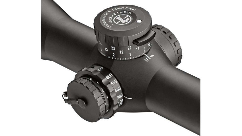 Leupold Mark 5HD 5-25x56mm Rifle Scope, 35 mm Tube, First Focal Plane, Black, Matte, Non-Illuminated PR1-MOA Reticle, MOA Adjustment, 176448