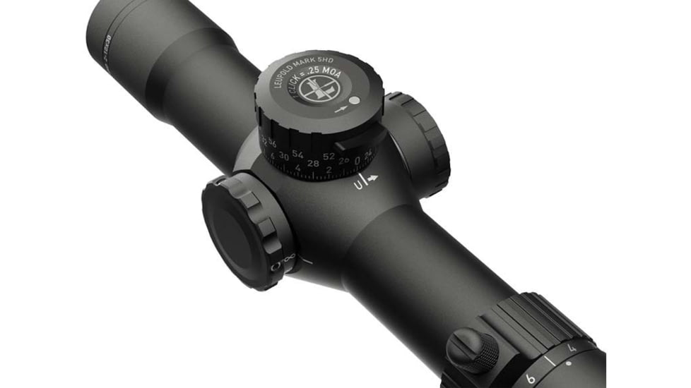 Leupold Mark 5HD 2-10x30mm Riflescope, 35mm Tube, First Focal Plane, PR-1MOA Reticle, Black, 179704