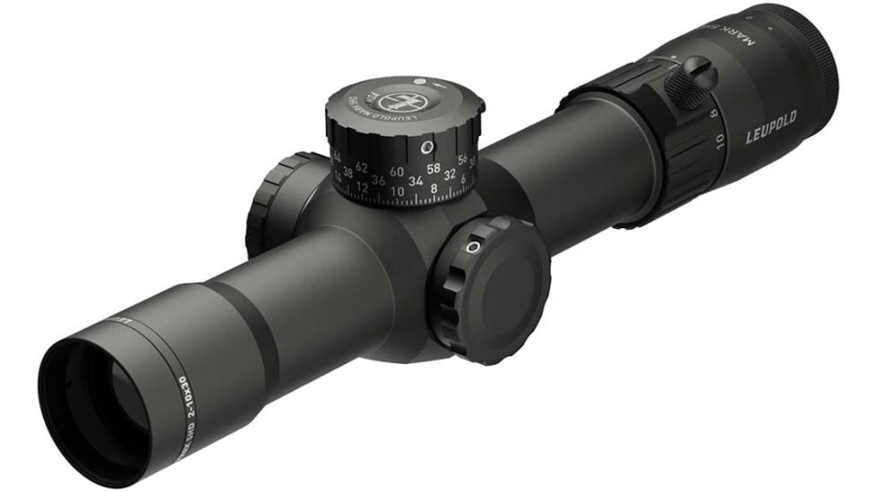Leupold Mark 5HD 2-10x30mm Riflescope, 35mm Tube, First Focal Plane, PR-1MOA Reticle, Black, 179704