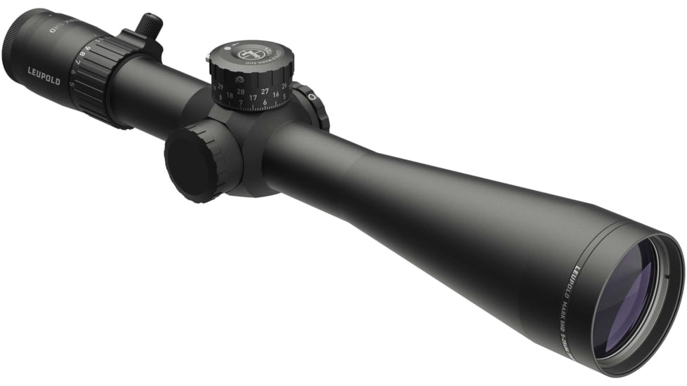 Leupold Mark 5HD 5-25x56mm Rifle Scope, 35 mm Tube, First Focal Plane, Black, Matte, Non-Illuminated PR1-MIL Reticle, Mil Rad Adjustment, 180609
