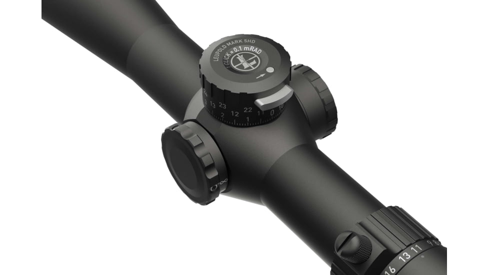 Leupold Mark 5HD 5-25x56mm Rifle Scope, 35 mm Tube, First Focal Plane, Black, Matte, Non-Illuminated PR1-MIL Reticle, Mil Rad Adjustment, 180609