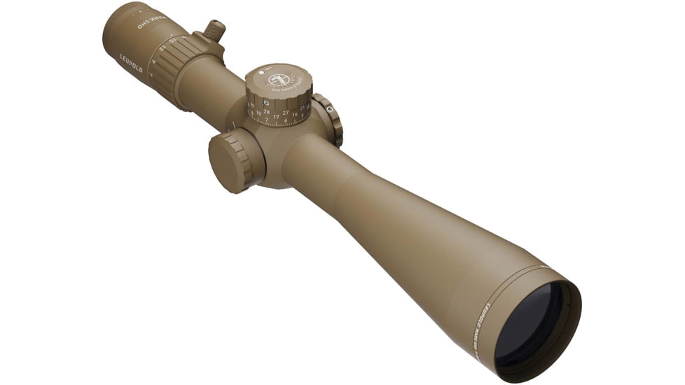 Leupold Mark 5HD 7-35x56 Rifle Scope, 35mm Tube, First Focal Plane, PR2-MIL, FDE, Small, 185073