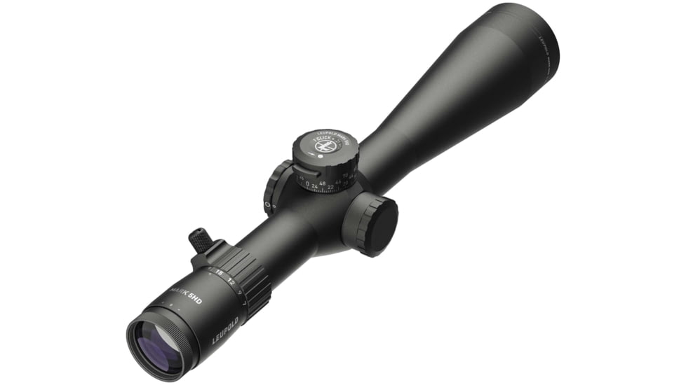 Leupold Mark 5HD 7-35x56mm Rifle Scope, 35 mm Tube, First Focal Plane, Black, Matte, Non-Illuminated PR2-MOA Reticle, MOA Adjustment, 180292