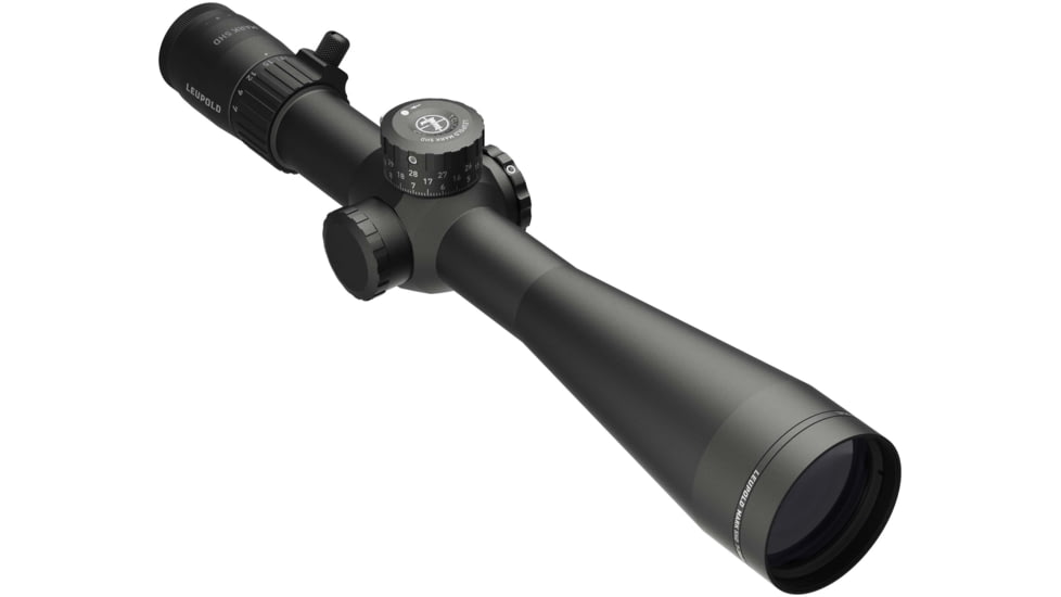 Leupold Mark 5HD 7-35x56mm Rifle Scope, 35 mm Tube, First Focal Plane, Black, Matte, Non-Illuminated PR2-MIL Reticle, Mil Rad Adjustment, 180223
