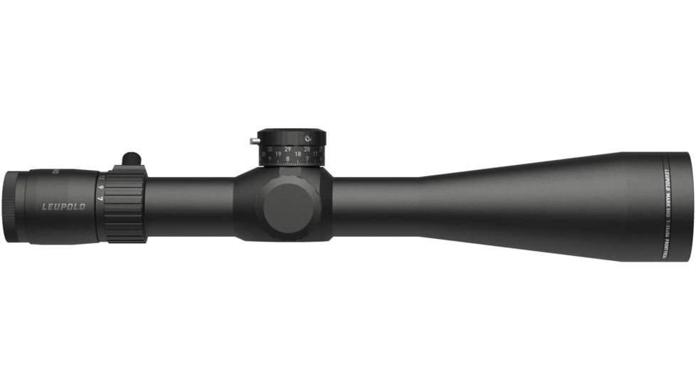Leupold Mark 5HD 7-35x56mm Rifle Scope, 35 mm Tube, First Focal Plane, Black, Matte, Non-Illuminated PR2-MIL Reticle, Mil Rad Adjustment, 180223