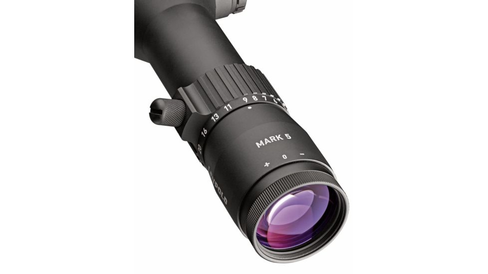 Leupold Mark 5HD 7-35x56mm Rifle Scope, 35 mm Tube, First Focal Plane, Black, Matte, Non-Illuminated TMR Reticle, Mil Rad Adjustment, 176594