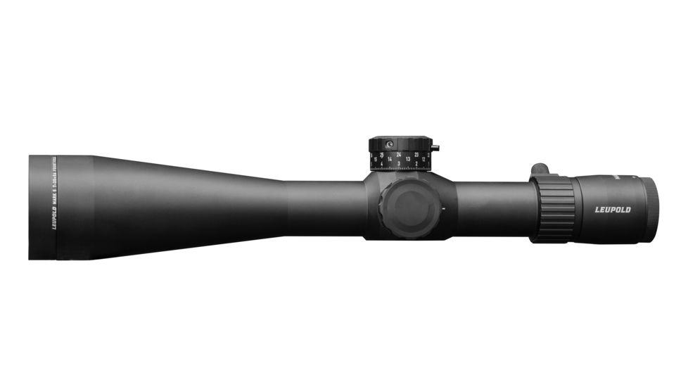 Leupold Mark 5HD 7-35x56mm Rifle Scope, 35 mm Tube, First Focal Plane, Black, Matte, Non-Illuminated TMR Reticle, Mil Rad Adjustment, 176594