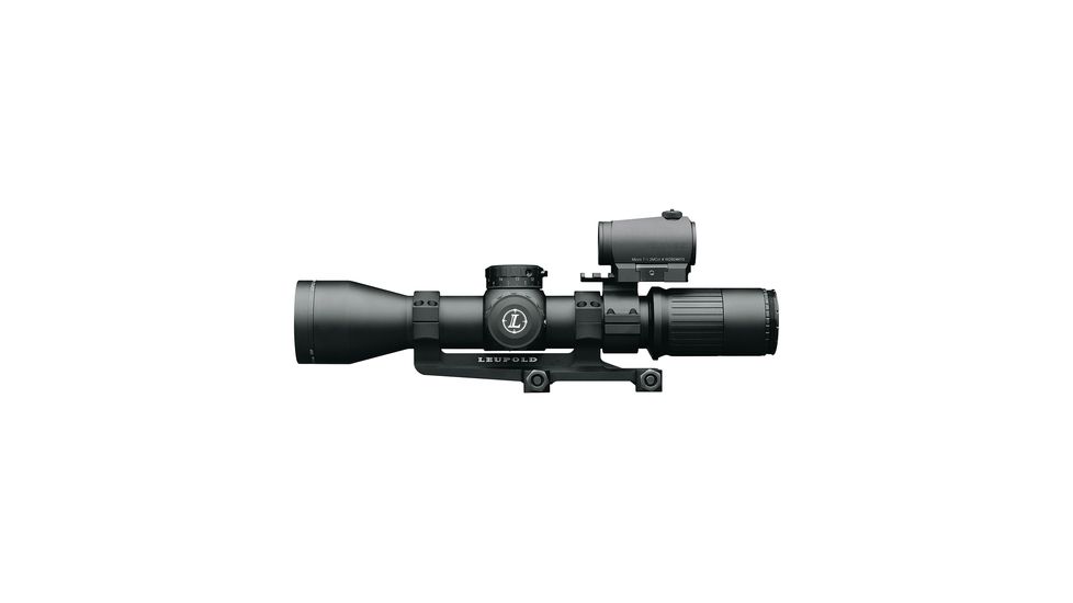 Demo,Leupold Mark 6 Day Augmented Gunsight Rifle Scope System 3-18x44mm H-59 Reticle And Aimpoint Micro T1 Sight With Mount Matte Finish 119563