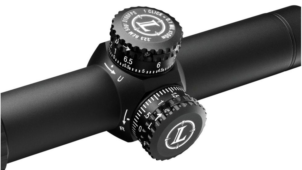 Leupold Mark AR MOD 1 1.5-4x20mm P5 Dial Rifle Scope, Matte Black, FireDot SPR Reticle 115387