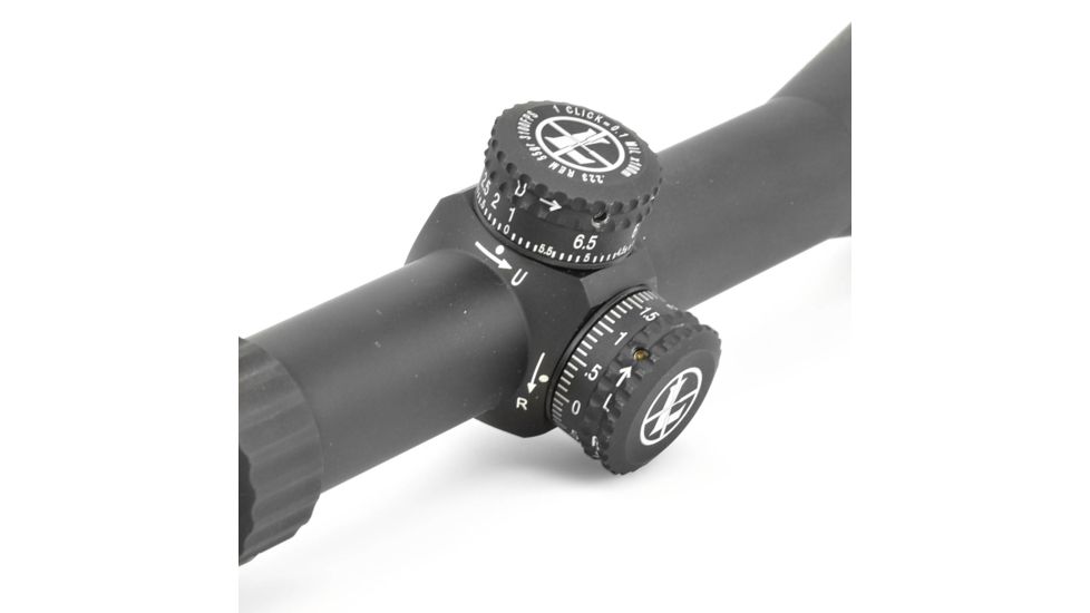 Leupold Mark AR MOD 1 6-18x40mm P5 Dial Rifle Scope w/ Adj Objective, Matte Black, Mil Dot Reticle