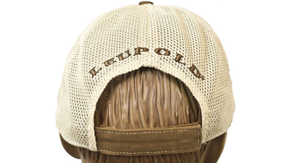 Leupold Mesh Ball Promo Cap, Brown/Tan MBCAP