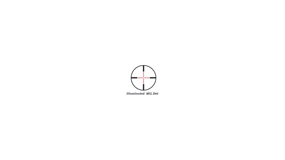 Illuminated Mil Dot Reticle