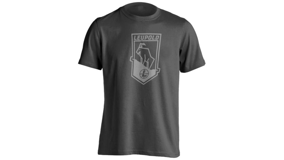 Leupold MTN Goat Premium Short Sleeve Shirt - Mens, Cotton/Poly Blend, Charcoal, Extra Large 175173