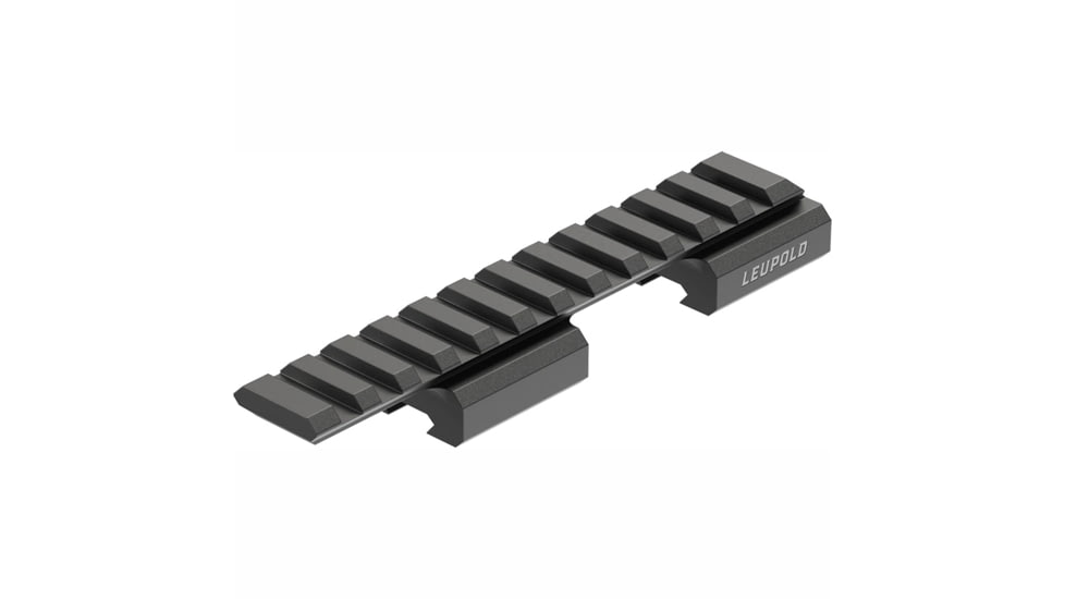 Leupold Open Range Rimfire 11mm / 3/8in 1-pc Base, Aluminum, Black, 184809