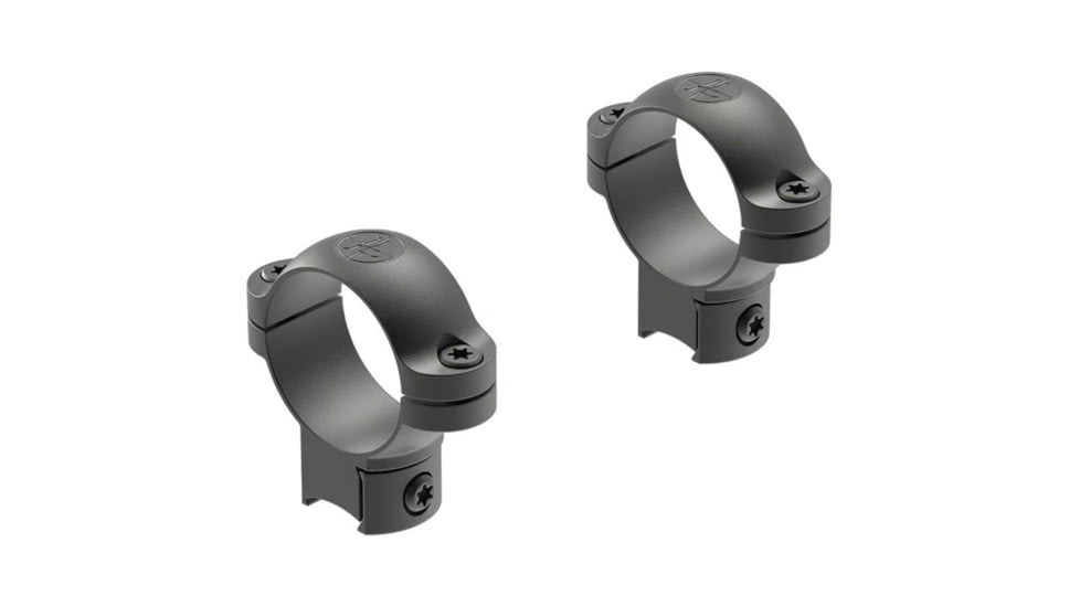 Leupold Open Range Rimfire 11mm / 3/8in 1in High, Aluminum, Black, 184797