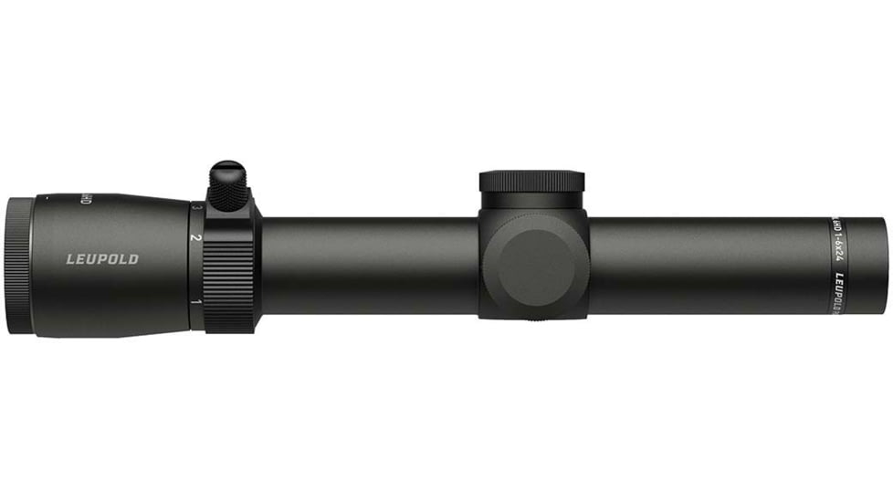 Leupold Patrol 6HD 1-6x24mm, 30mm Tube, Second Focal Plane, Illuminated FireDot Duplex Reticle, Matte, 182398