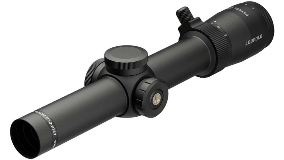 Leupold Patrol 6HD 1-6x24mm, 30mm Tube, Second Focal Plane, Illuminated FireDot Duplex Reticle, Matte, 182398