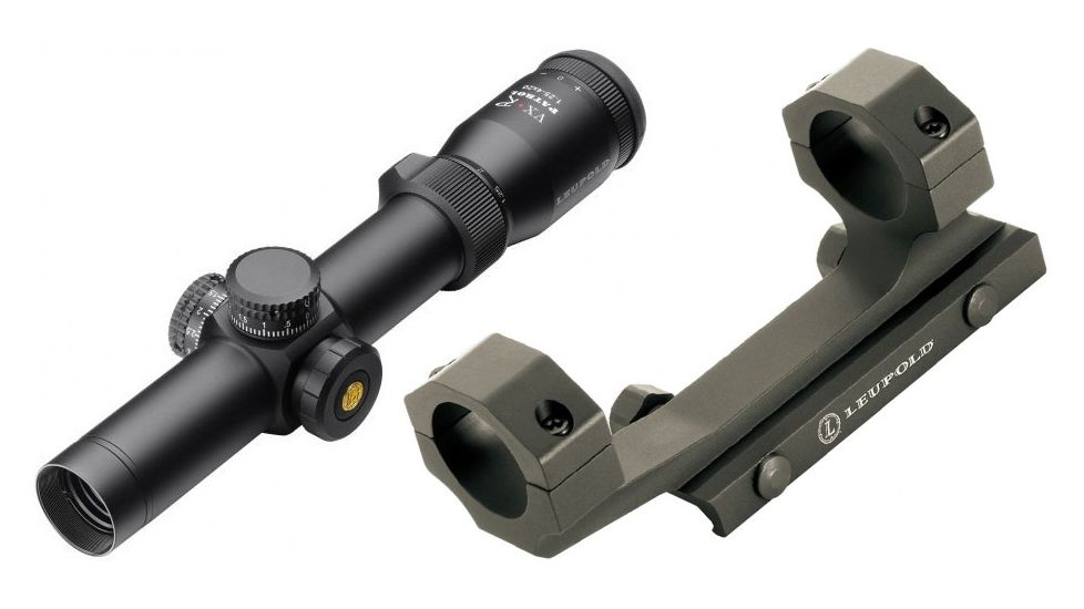 Leupold VX-R Patrol 1.25-4x20mm Illuminated Rifle Scope w/ Free Mount