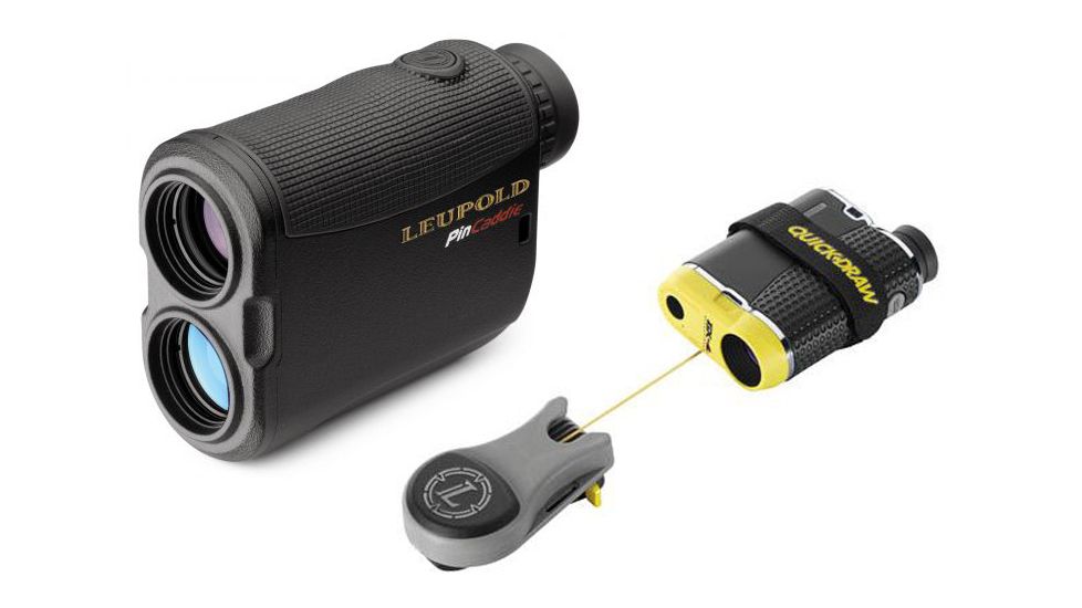 Leupold PinCaddie Rangefinder and QuickDraw Tether System