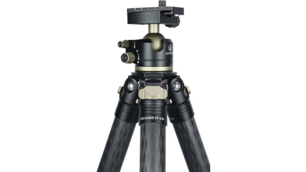 Leupold Pro Guide CF-436 Tripod Kit, Black, 180379