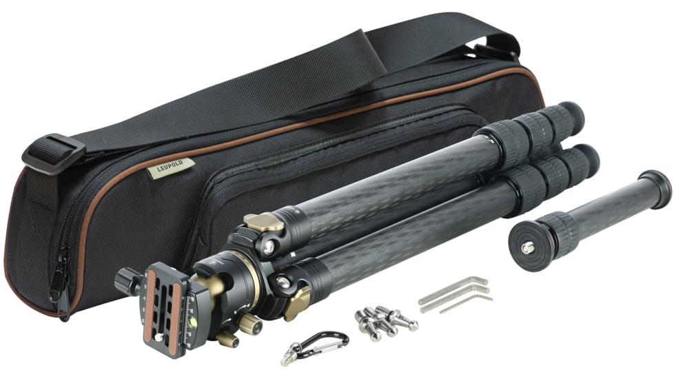 Leupold Pro Guide CF-436 Tripod Kit, Black, 180379