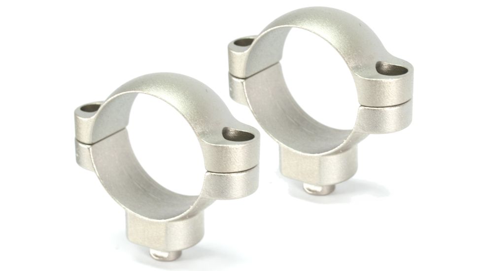 Leupold Quick Release Rifle Scope Rings, 30mm Diameter, High, Silver