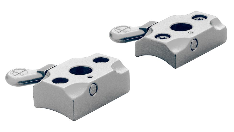 Leupold Quick Release Base, 2 Piece, Sako Tapered Dovetail, Silver 53068