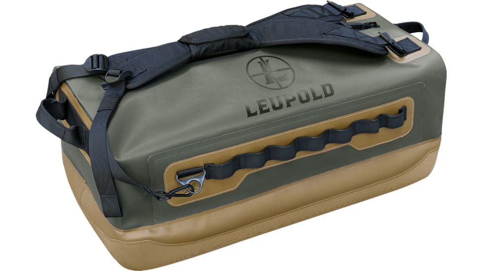 Leupold Rendezvous 75L Dry Duffle Bag, Tan/Grey, 183480