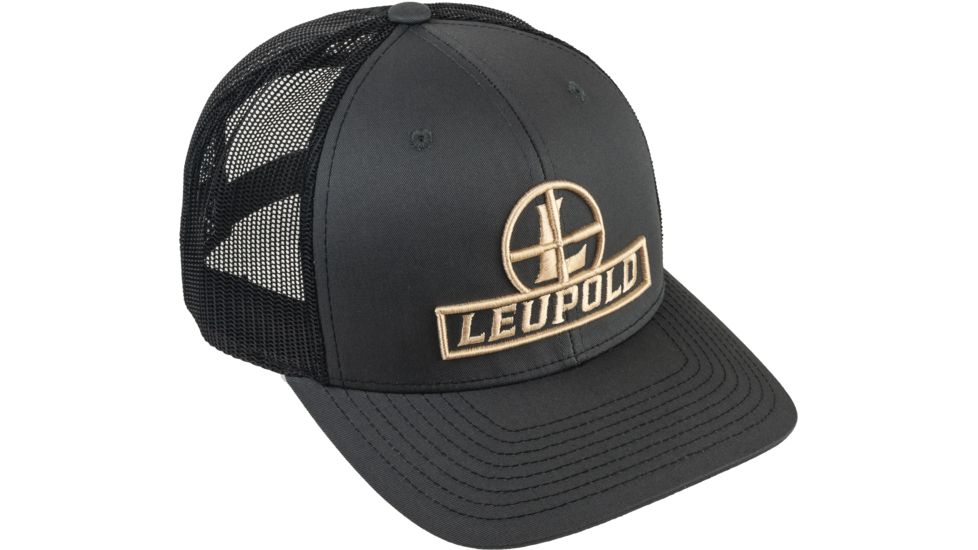 Leupold Reticle Trucker Flat Bill Hat - Mens, Gray, OS, 175509