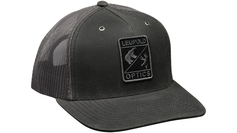 Leupold Reticle Trucker Hat - Men's, Rhino/Charcoal, 185041
