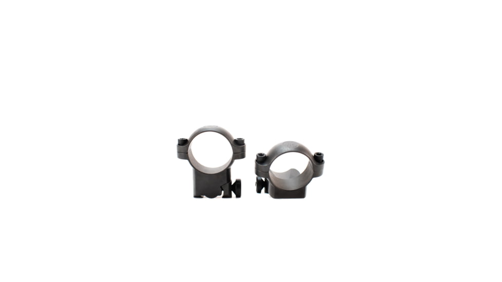 Leupold Rifle Scope Mount Rings, 1in, Ruger #1 &amp; 77/22, Medium Extension, Matte Black 52306