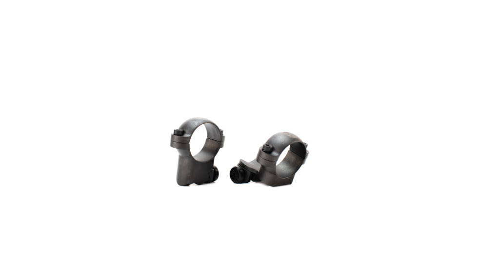 Leupold Rifle Scope Mount Rings, 1in, Ruger #1 &amp; 77/22, Medium Extension, Matte Black 52306
